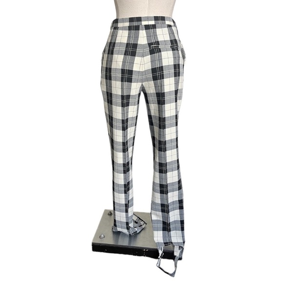 Baum Und Pferdgarten Naleen Tailored Trousers in Ivory & Black Check - Picture 10 of 14